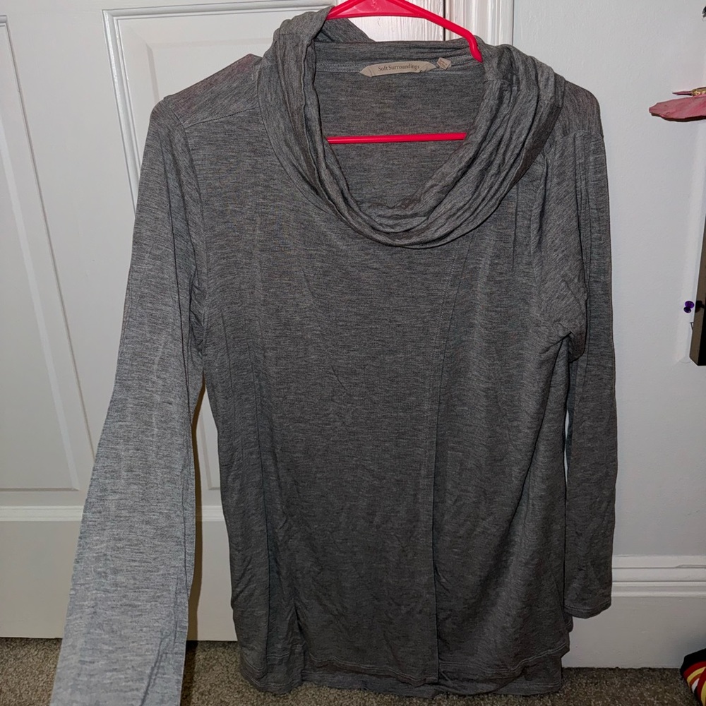 cowl neck top